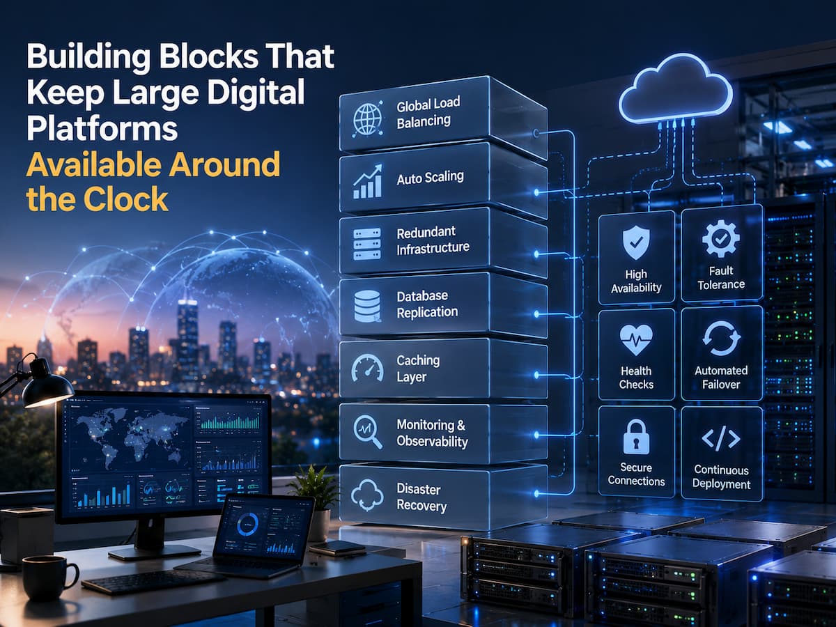 Building Blocks That Keep Large Digital Platforms Available Around the Clock