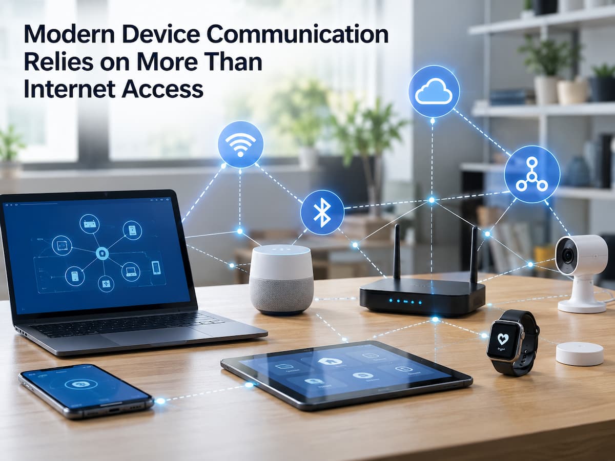 Modern Device Communication Relies on More Than Internet Access