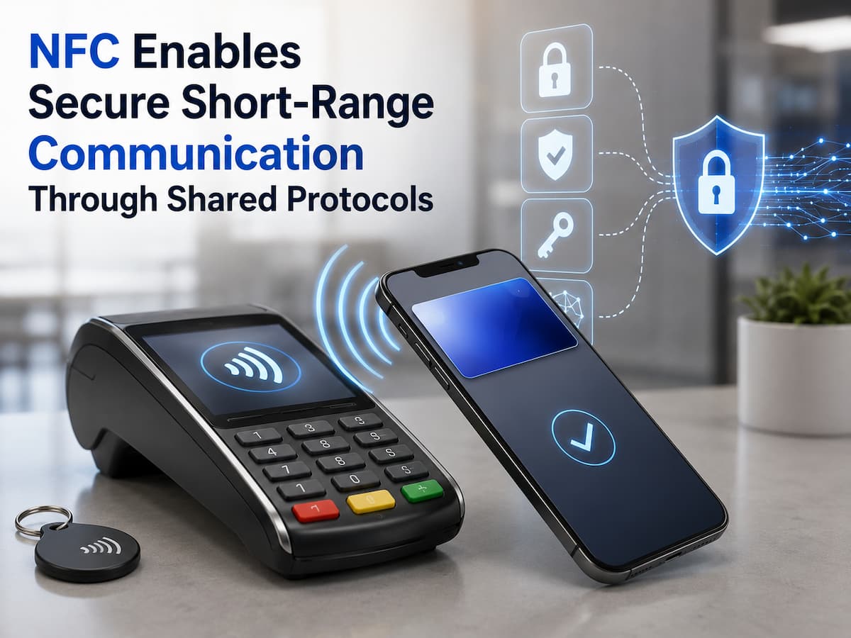 NFC Enables Secure Short-Range Communication Through Shared Protocols
