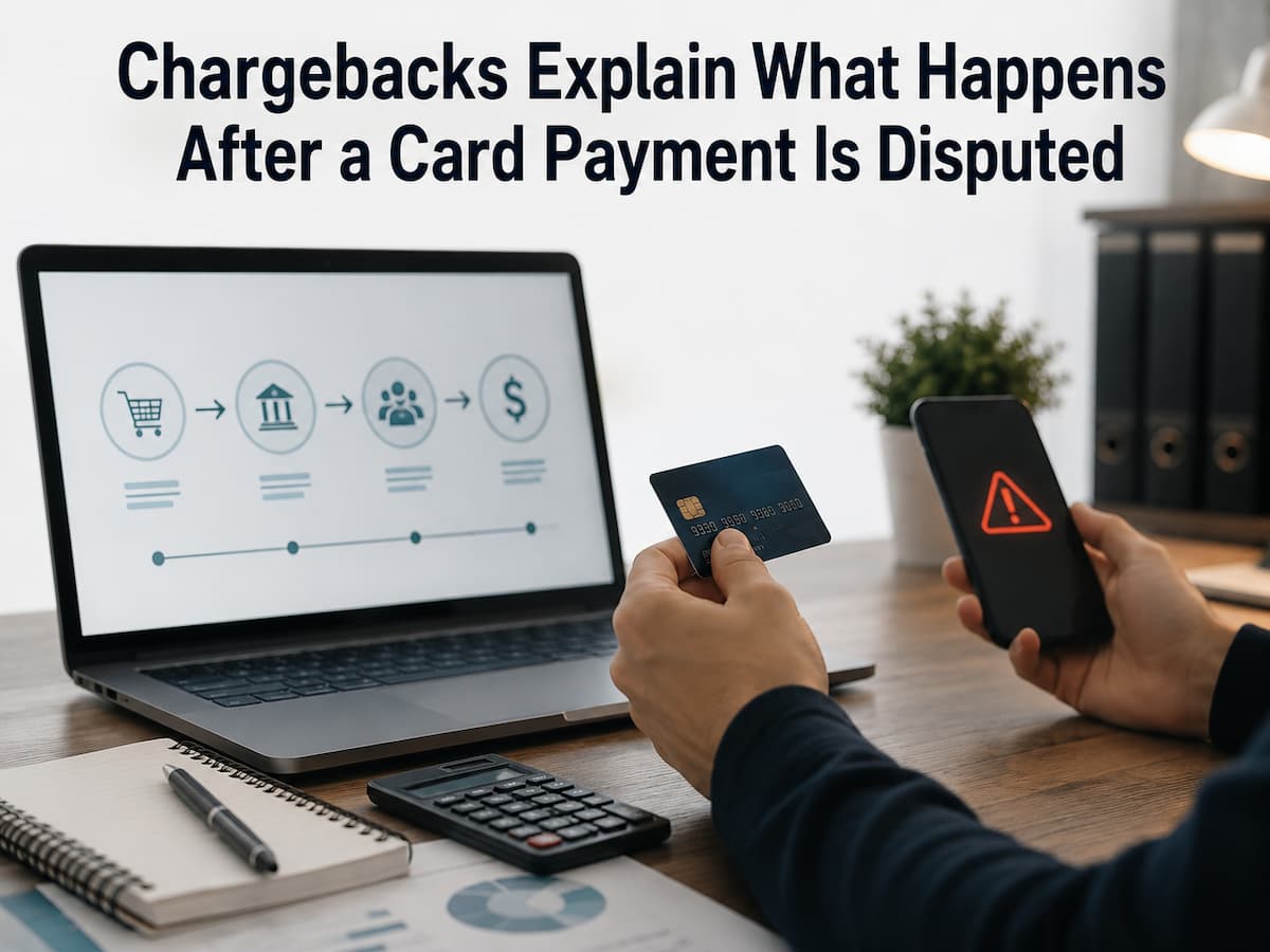 Chargebacks Explain What Happens After a Card Payment Is Disputed